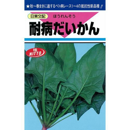 ホウレンソウ 種 【 耐病だいかん 】 種子 １Ｌ