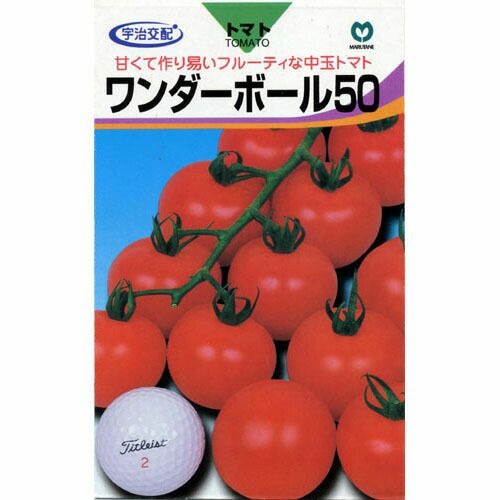 中玉トマト 種 【ワンダーボール５０】 9粒