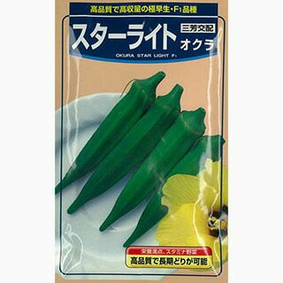 オクラ 種 【スターライト】 1dl