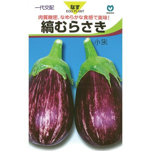 なす 種 【縞むらさき】 9粒