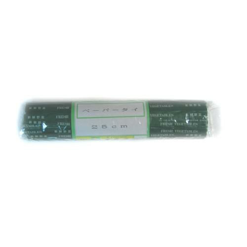 ビニタイ紙 新鮮野菜(緑) QN-251X31T  8mm×25cm500本