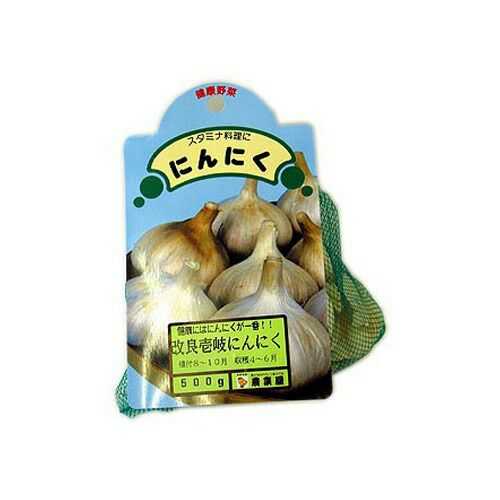 にんにく 壱岐ニンニク 種球 約500g 中国産 葫 球根 種 菜園くらぶ 種と苗と園芸資材の専門店