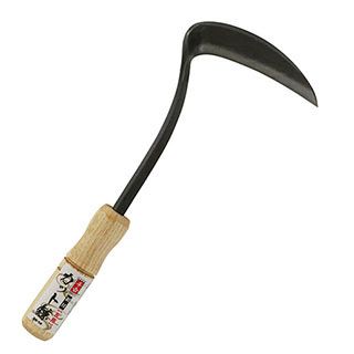 左利き用　カット鎌鋼付　ＳＧ－14 草取り 除草