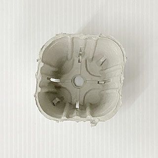 花菜ポット 10.5cm 20連結25枚入 育苗ポット 紙ポット エコポット